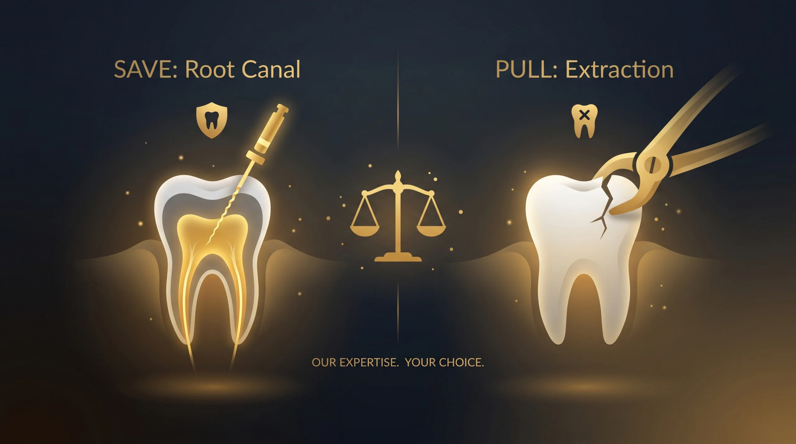 Root canal vs extraction