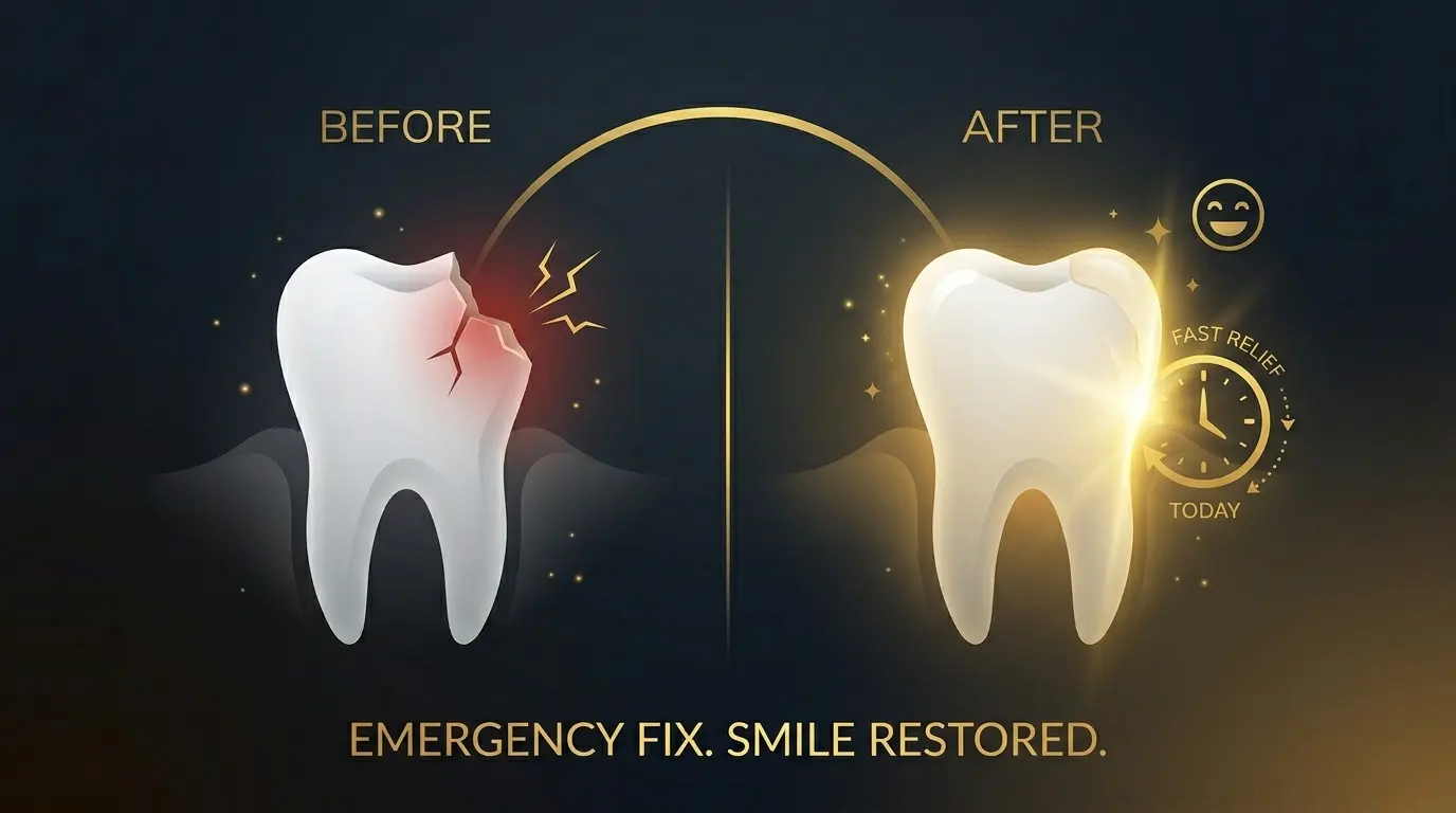 Chipped tooth repair